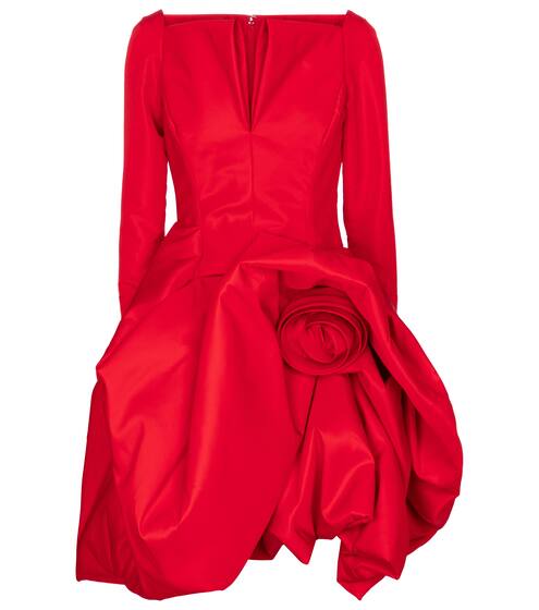 花卉迷你连衣裙 | Oscar de la Renta