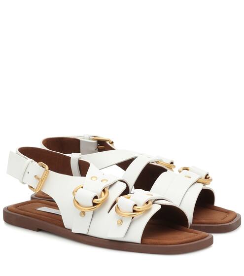 Faux-leather sandals | Stella McCartney