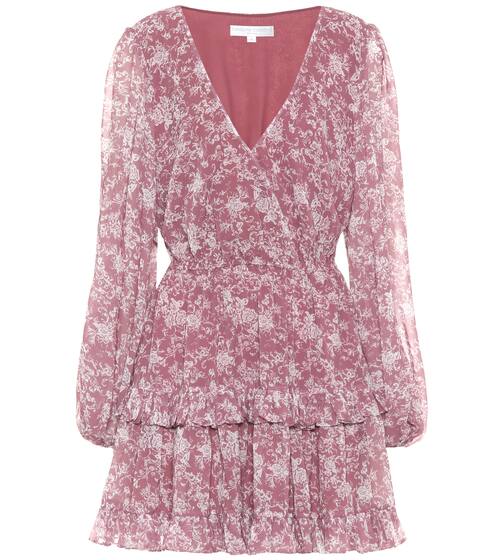Fai floral stretch-cotton minidress | Caroline Constas