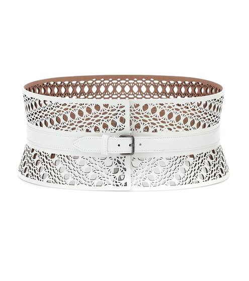 Leather corset belt | Alaïa