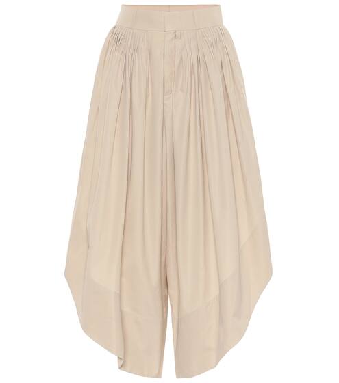 Cotton-poplin culottes | Chloé