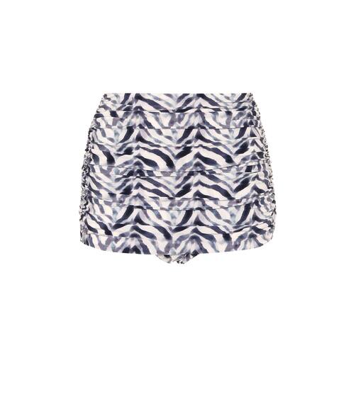 Bill zebra-print bikini bottoms | Norma Kamali