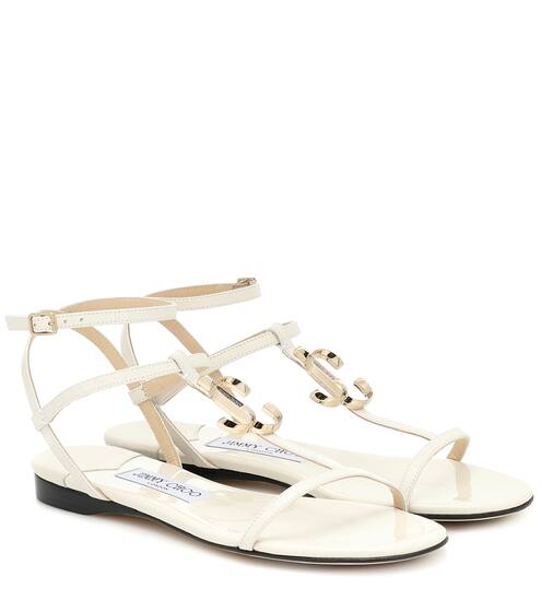Alodie leather sandals | Jimmy Choo