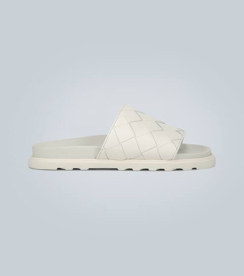 Intrecciato Speedster皮革拖鞋 | Bottega Veneta
