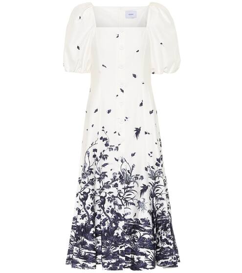Mariona printed cotton dress | Erdem