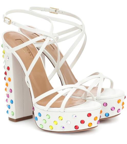 Disco Summer 140 platform sandals | Aquazzura