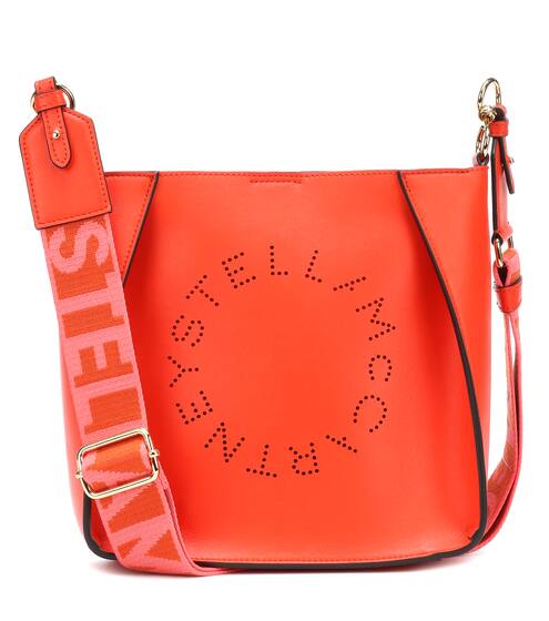 Logo faux-leather shoulder bag | Stella McCartney