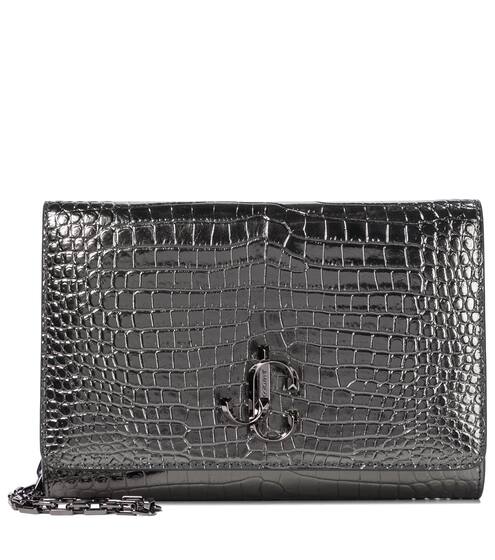 Varenne鳄鱼纹皮革手拿包 | Jimmy Choo