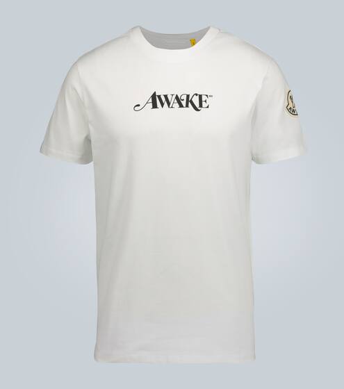2 MONCLER 1952 & AWAKE NY logo cotton T-shirt | Moncler Genius
