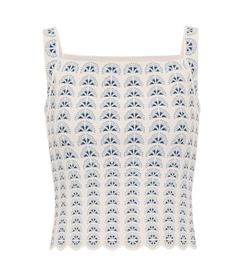 Stretch-knit tank top | Alaïa
