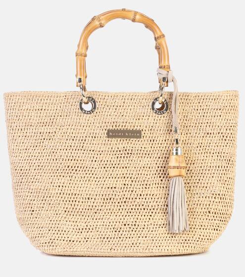 Savannah Bay Mini raffia tote | Heidi Klein