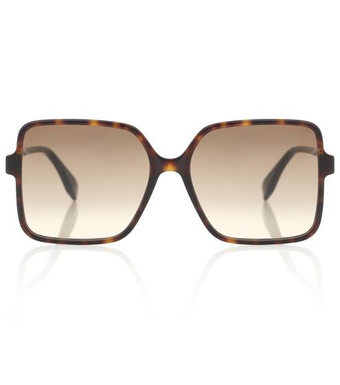 Square acetate sunglasses | Fendi