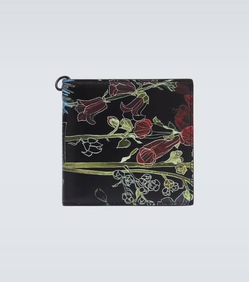 Chain leather wallet | Alexander McQueen
