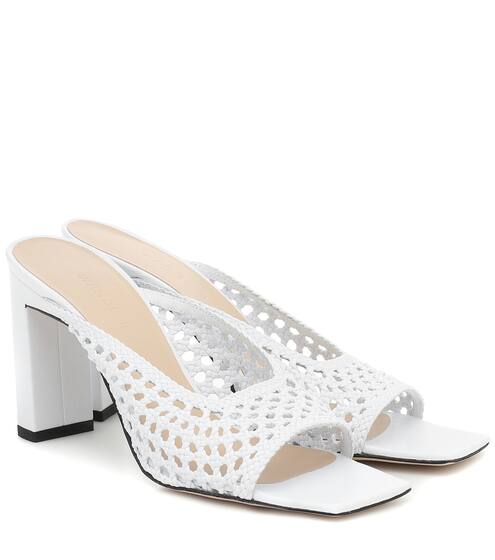 Isa woven leather sandals | Wandler