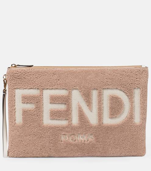 L号羊毛皮小袋 | Fendi