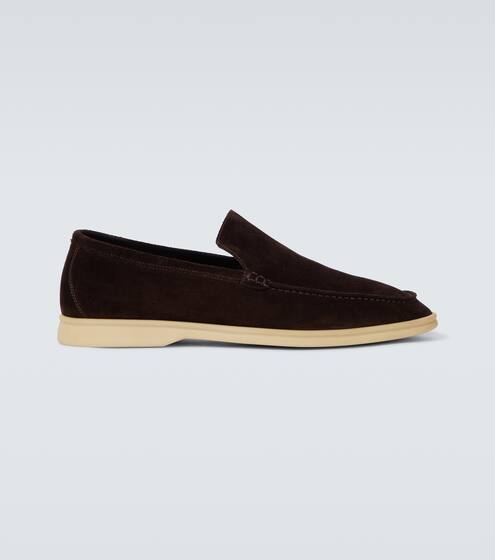 Summer Walk suede laofers | Loro Piana
