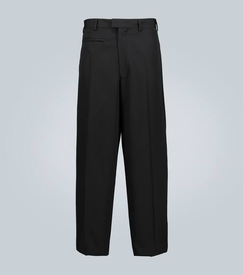 Wide-leg wool pants | Bottega Veneta