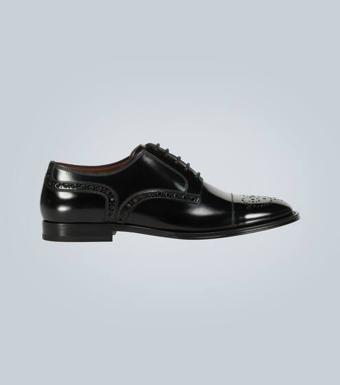 Formal Marsala derby shoes | Dolce & Gabbana