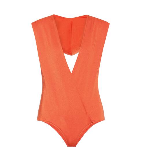 Hooded wrap bodysuit | Balmain