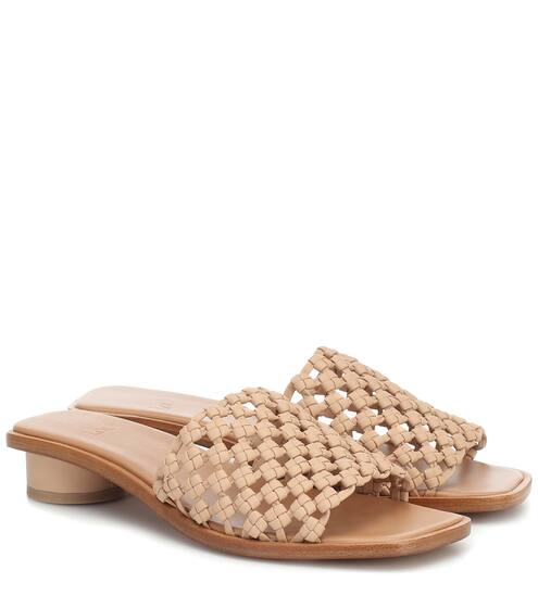 Simona leather sandals | LOQ