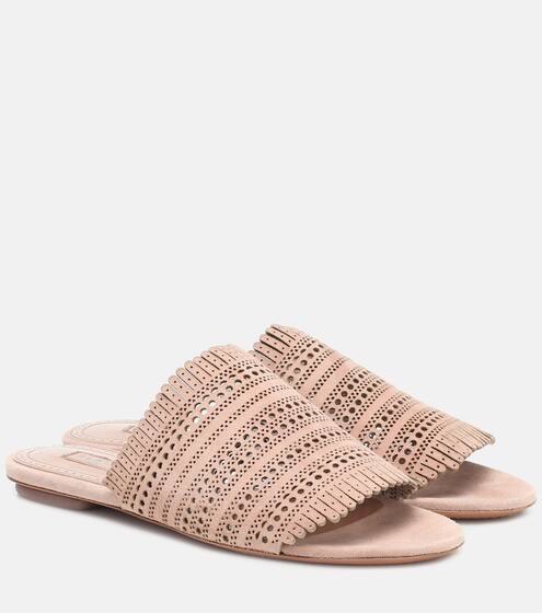 Suede sandals | Alaïa