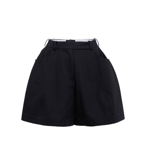 缀饰棉质高腰短裤 | Simone Rocha