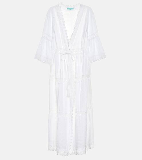 Robbi cotton-lace kaftan | Melissa Odabash