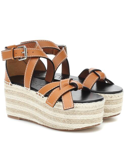 Gate platform espadrilles | Loewe