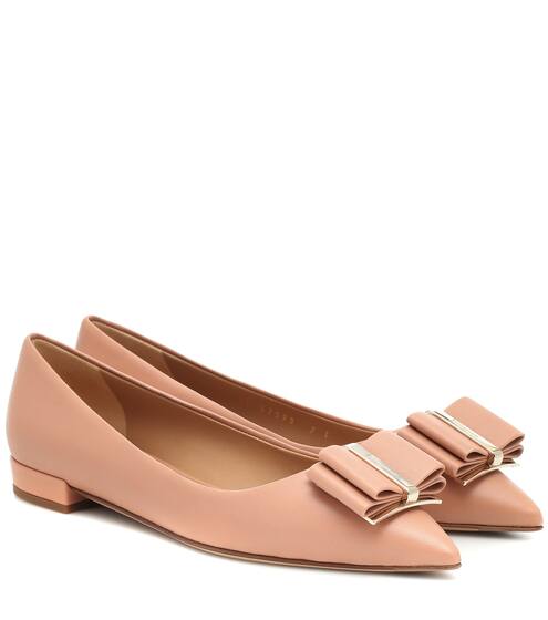 Zeri leather ballet flats | Salvatore Ferragamo