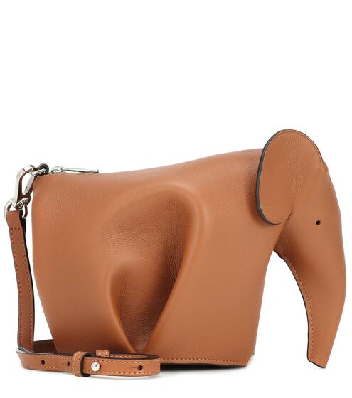 Elephant Mini leather shoulder bag | Loewe