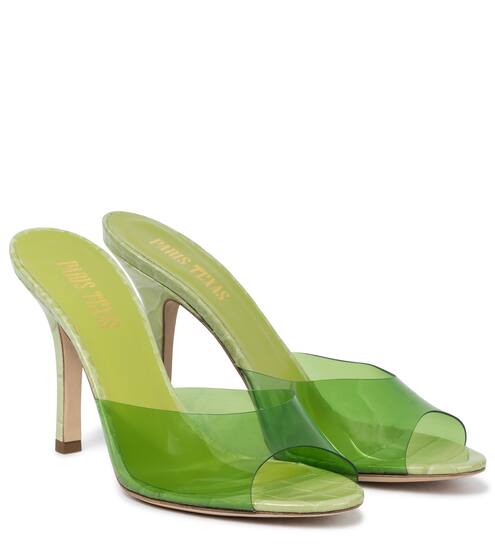 Penelope PVC材质和皮革凉鞋 | Paris Texas