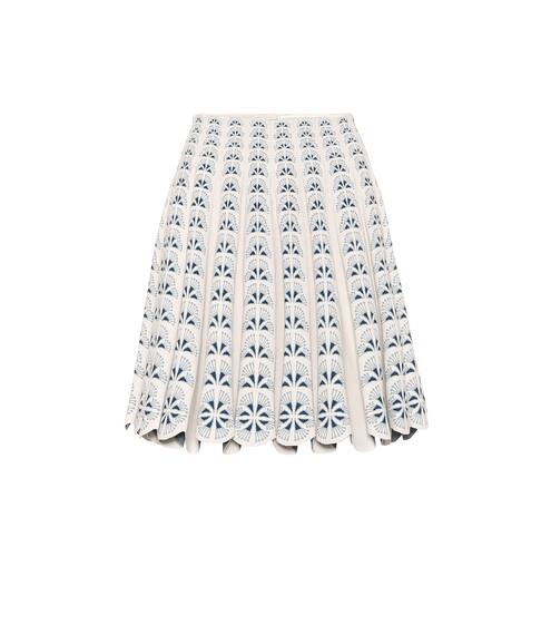 Stretch-knit mini skirt | Alaïa