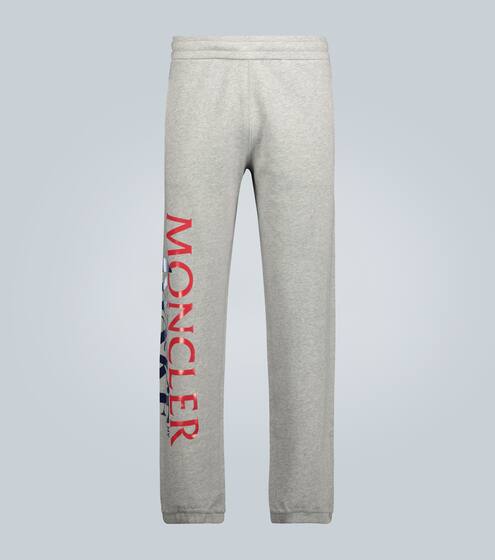 2 MONCLER 1952 & AWAKE NY logo cotton trackpants | Moncler Genius
