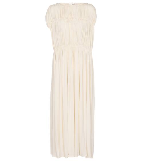 褶裥中长连衣裙 | Jil Sander