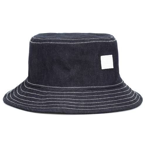 Face denim bucket hat | Acne Studios
