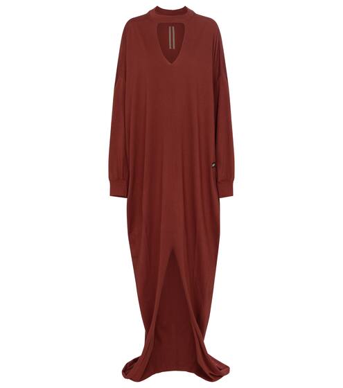 Eclipse棉质针织长礼服 | Rick Owens