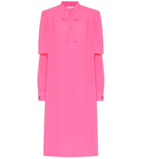 Crêpe midi dress | Balenciaga