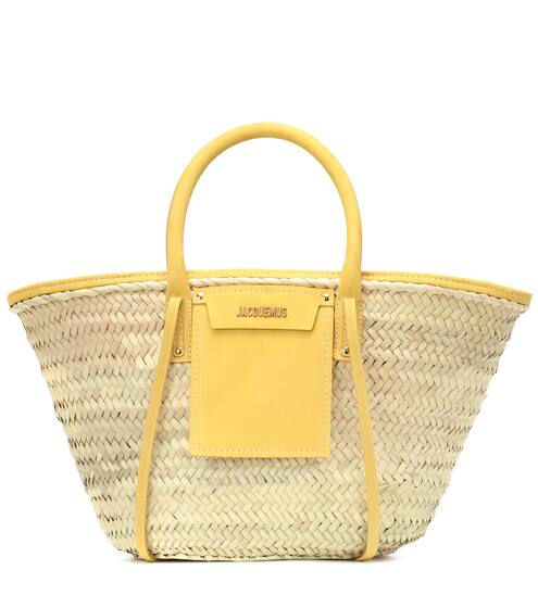 Le Panier Soleil raffia tote | Jacquemus