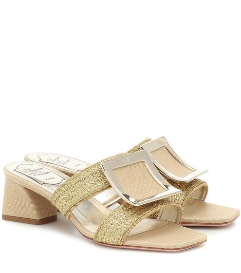 Bikiviv raffia sandals | Roger Vivier