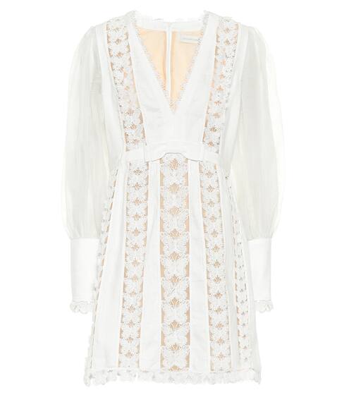 Super Eight silk minidress | Zimmermann
