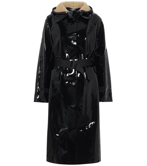 Coated cotton coat | KASSL Editions