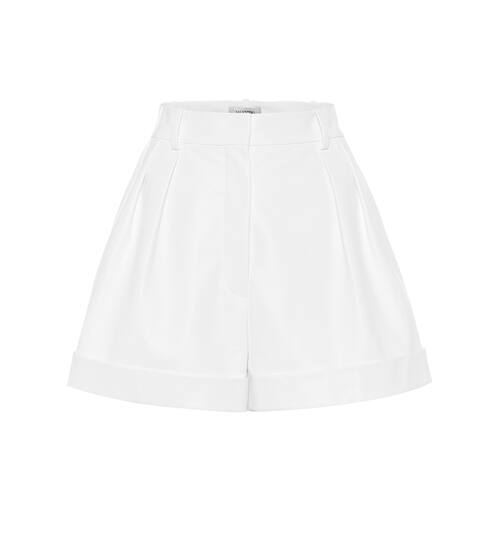 High-rise cotton-blend shorts | Valentino