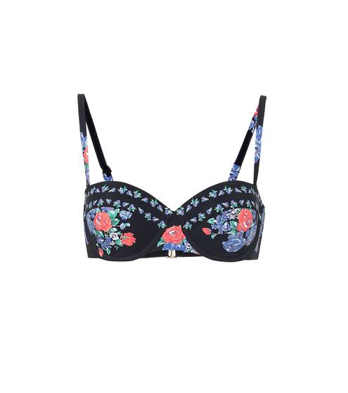 Floral bikini top | Tory Burch