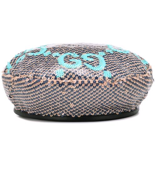 GG sequined beret | Gucci