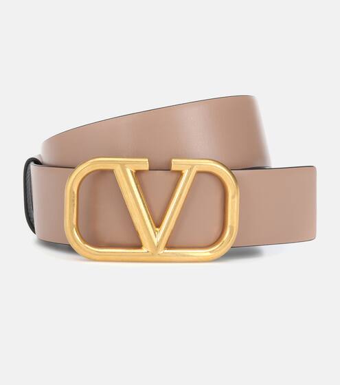 Valentino Garavani VLOGO leather belt | Valentino