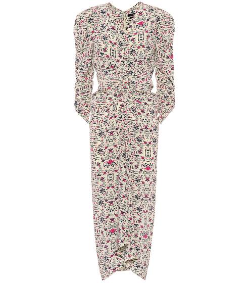 Albi floral silk midi dress | Isabel Marant