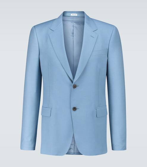 Wool and mohair-blend blazer | Alexander McQueen