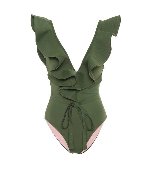 On The Shore ruffled swimsuit | Johanna Ortiz