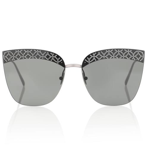 Embellished cat-eye sunglasses | Alaïa