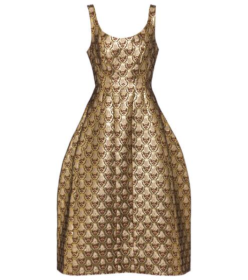 刺绣无袖中长连衣裙 | Simone Rocha